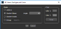 3D Views Background Color