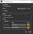 Connect Porosity dialog