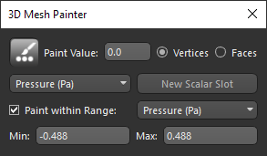 3D Mesh Painter panel