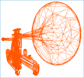 Mesh decimated by 75%