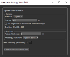 Create an Anisotropy Vector Field