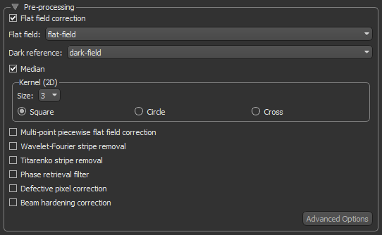 Pre-processing