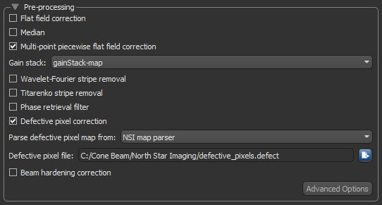 Pre-processing