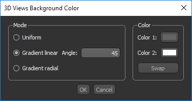 3D Views Background Color