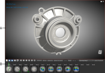 Movie Maker panel and 3D view