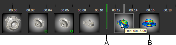 Movie Maker timeline