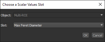 Choose a Scalar Values Slot dialog