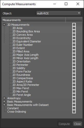 2D measurements
