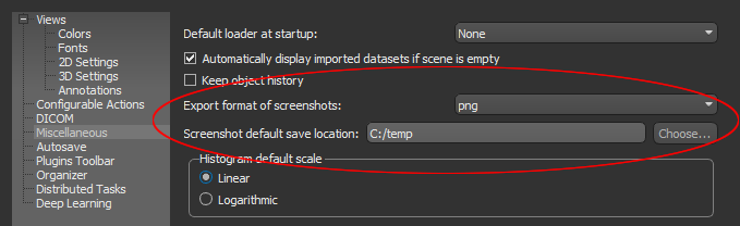 Miscellaneous Preferences