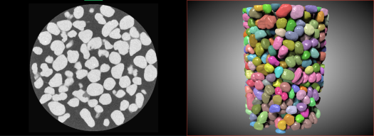 Watershed transform result