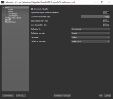 Display preferences