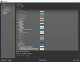 Colors preferences
