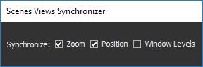 Scenes Views Synchronizer panel