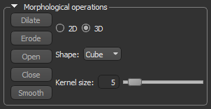 Morphological operations
