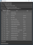 Bone Analysis dialog