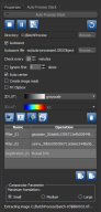 Auto Process Stack panel