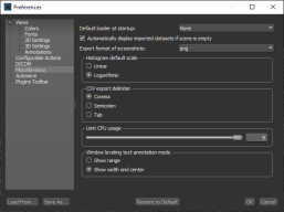 Miscellaneous preferences