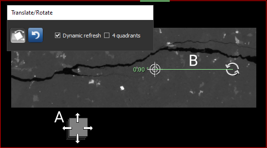 Move panel and tools