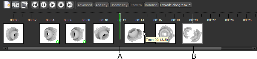 Movie Maker timeline
