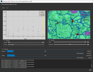 Model Training dialog