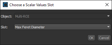 Choose a Scalar Values Slot dialog