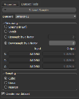 Dataset Sampler panel