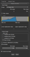 Image Converter panel