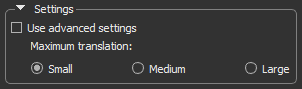 Basic settings