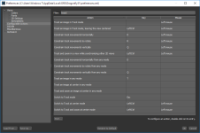 Configurable Actions preferences