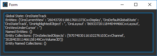Context Observer dialog