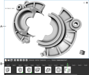 Movie Maker panel and 3D view