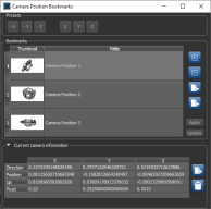 Camera Position Bookmarker